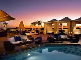New York City rooftop terrace